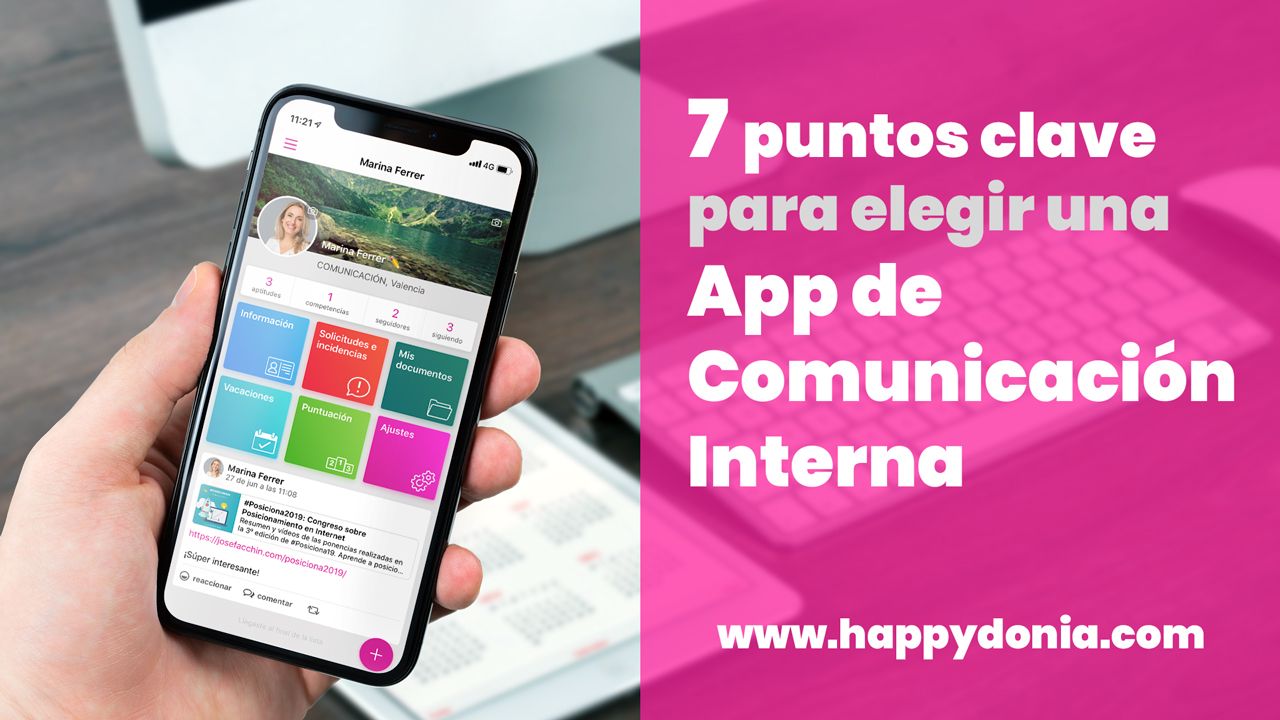 7 puntos clave para elegir una app de comunicación interna | Happÿdonia